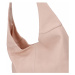 Velká dámská kožená kabelka Hayley, růžová