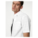 Bílá pánská košile s krátkým rukávem Marks & Spencer