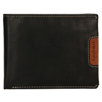 Pánská kožená peněženka Lagen Koudys - černá