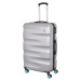 Cestovní kufr Dielle Wave 4W L 150-70-13 stříbrná 85 L