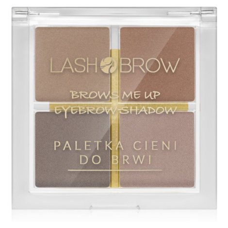 Lash Brow Brows Me Up Palette paletka pudrových stínů na obočí 5,6 g