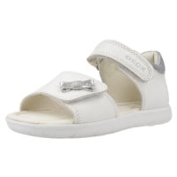 Geox B SANDAL ALUL GIRL Bílá