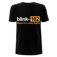 Blink 182 tričko, Lonely Nights Black, pánské
