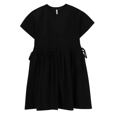 Dívčí šaty Coccodrillo černá barva, mini