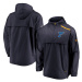 St. Louis Blues pánská bunda s kapucí Authentic Pro Rinkside Anorak 1/4-Zip