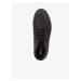 Černé pánské kotníkové kožené boty Geox Ghiacciaio