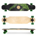 Spokey LONGBAY PRO Longboard 104 x 24 cm, ABEC7, zeleno-černý