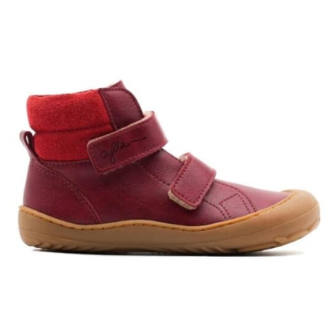 AYLLA CHIRI WT Dětská barefoot obuv, červená, velikost Aylla Shoes