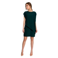 Stylove Dámské mini šaty Ishilla S262 zelená Zelená