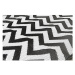 Koberec ke stanu Bo-Camp Chill Mat Carpet XL Wave Barva: černá/bílá