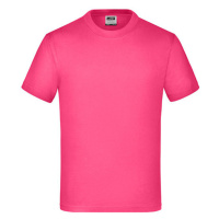 James&Nicholson Dětské triko JN019 Pink