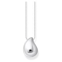 Thomas Sabo KE2281-001-21-L50V Bold - Silver Necklace with Pendant drop-shaped 40-45 cm