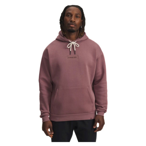 Fialové pánské sportovní mikiny přes hlavu