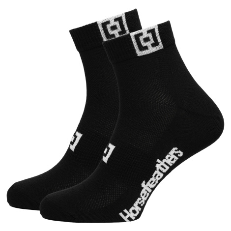 Horsefeathers Technické funkční ponožky Claw - černá/bílá 11 - 13