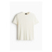 H & M - Pletené tričko Regular Fit - béžová