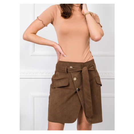 Brown skirt from Alissa RUE PARIS Fashionhunters