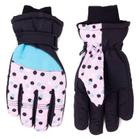 Yoclub Dámské zimní lyžařské rukavice REN-0319K-A150 Multicolour