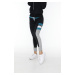 NDN - Sportovní kalhoty dámské BERILL X086 (černo-tyrkysová) - NDN Sport