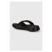 Žabky Skechers GO WALK FLEX dámské, černá barva, na plochém podpatku