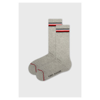 2 PACK vysokých ponožek Iconic Original 47-49 Tommy Hilfiger