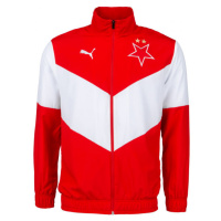 Puma SKS PREMATCH JACKET Pánská fotbalová bunda, červená, velikost