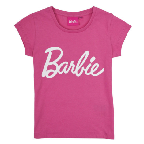 Barbie DĂ­vÄŤĂ­ triko (rĹŻĹľovĂˇ)