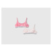 Benetton, Two Bras In Stretch Cotton