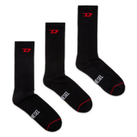 Ponožky 3-pack diesel skm-ray-threepack socks černá