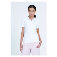 Polokošile la martina woman polo s/s piquet stretch bílá