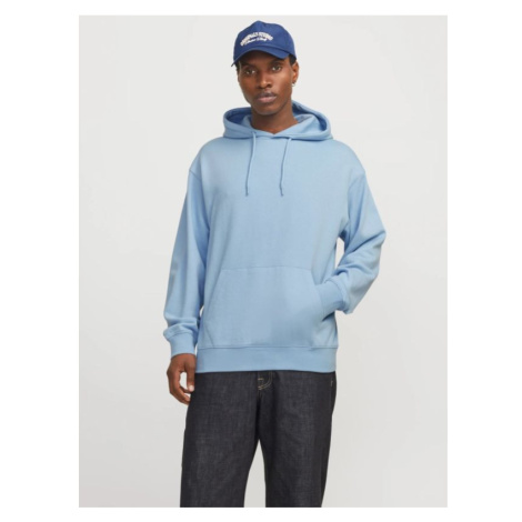 Jack&Jones pánská mikina s kapucí JJESTAR BASIC SWEAT HOOD NOOS 12257852 CHAMBRAY BLUE Jack & Jones