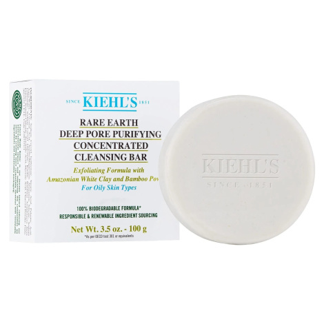 Kiehl´s Čisticí mýdlo pro mastnou pleť Rare Earth (Deep Pore Purifying Cleansing Bar) 100 g Kiehl's
