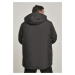 Pánská zimní bunda // Urban classics Hooded Long Jacket black