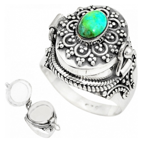 AutorskeSperky.com - Stříbrný jedový prsten s tyrkysem - S2281