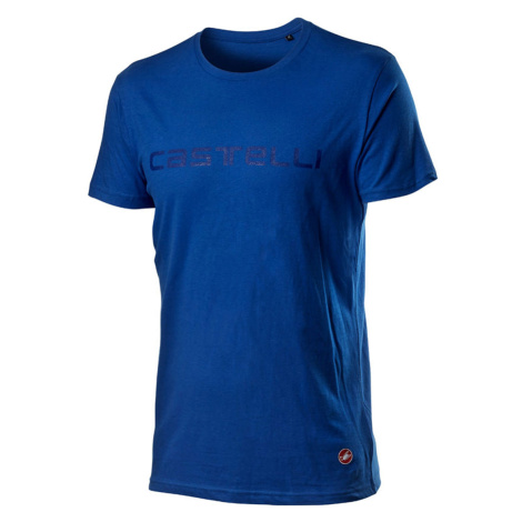 CASTELLI Cyklistické triko s krátkým rukávem - SPRINTER TEE - modrá