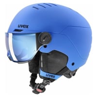 UVEX Rocket Junior Visor Blue Matt Lyžařská helma