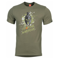 Pánské tričko PENTAGON® Spartan Warrior - zelené