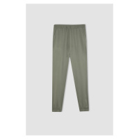 DEFACTO Jogger Pocketed Normal Waist Ankle Length Basic Viscose Trousers