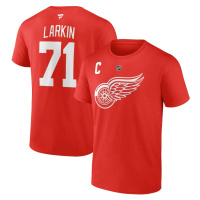 Detroit Red Wings pánské tričko Dylan Larkin #71 Authentic Stack Name & Number
