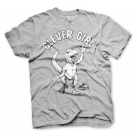 Jurský Park tričko, Clever Girl Grey , pánské