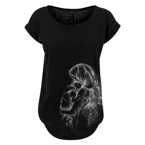 Kojicí tričko Monkey Mum® černé - milující maminka L