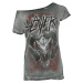 Slayer Mongo Logo Dámské tričko tmavě šedá