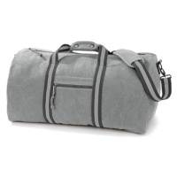Quadra Plátěná vintage cestovní taška QD613 Vintage Light Grey