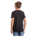 Meatfly dětské tričko Melty Black | Černá | 100% bavlna