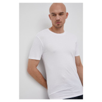Bavlněné tričko MICHAEL Michael Kors bílá barva, hladký
