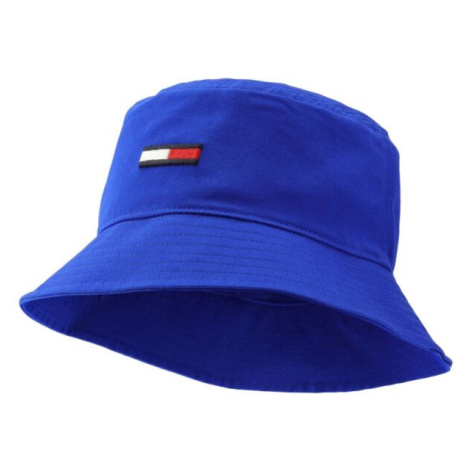 Tommy Hilfiger TJM FLAG BUCKET Unisexový klobouk, modrá, velikost