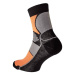 KNOXFIELD BASIC Ponožky černá / oranžová 03160040C1745