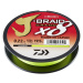 Daiwa splétaná šňůra j-braid grand x8e zelená 135 m - 0,28 mm 26,5 kg