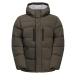 Jack Wolfskin ROEMERTOR Pánská péřová bunda, khaki, velikost