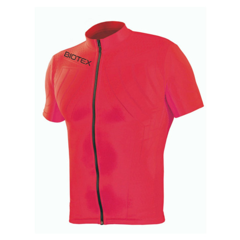 BIOTEX Cyklistický dres s krátkým rukávem - EMANA - červená