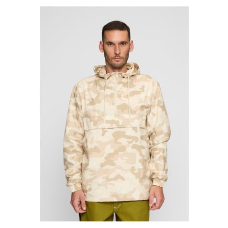 Camo Pull Over Windbreaker sandcamo Urban Classics